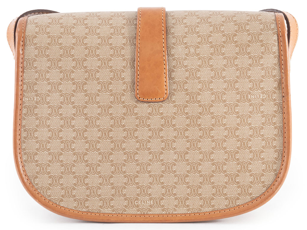 CELINE（セリーヌ） バッグ 中古 マカダム フラップ ショルダーバッグ