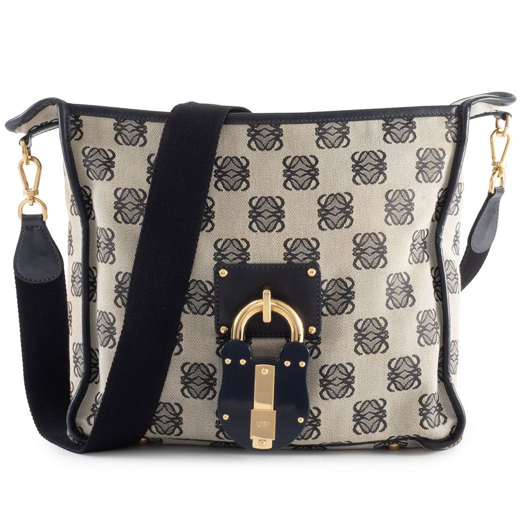 LOEWE（ロエベ） アナグラム ショルダーバッグ 340904 キャンバスx