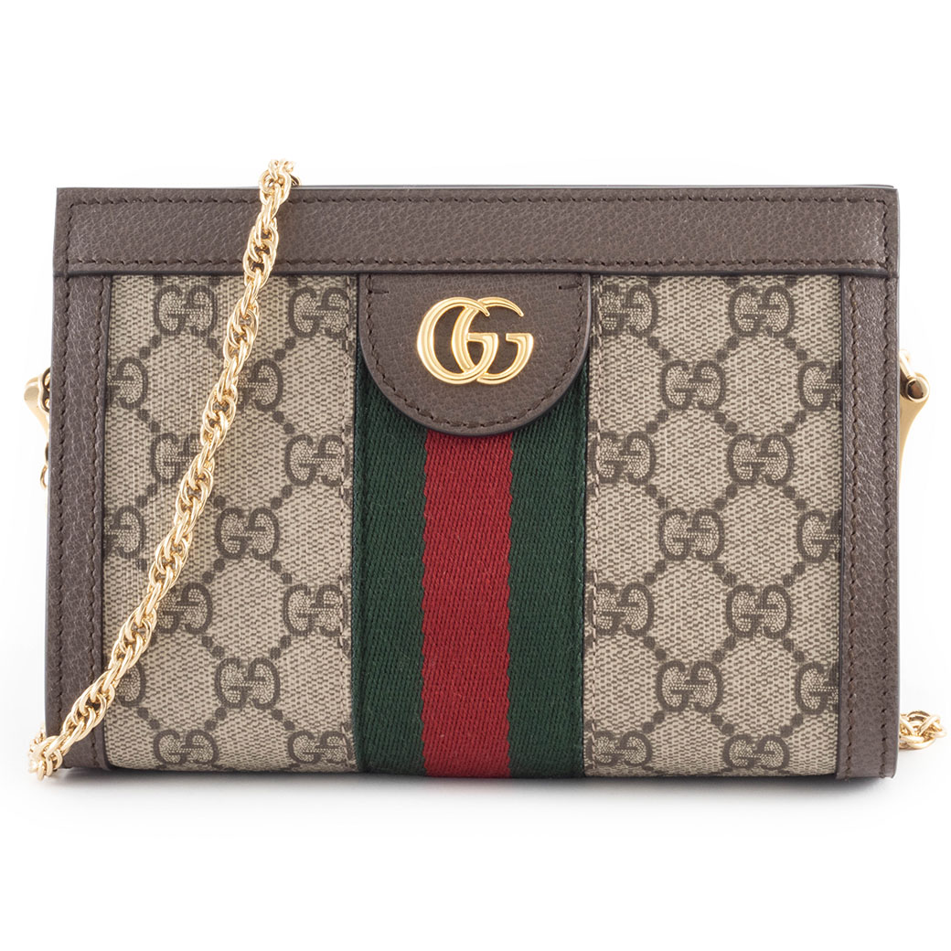 GUCCI（グッチ） バッグ 緑 赤 中古 ショルダー レディース 未使用