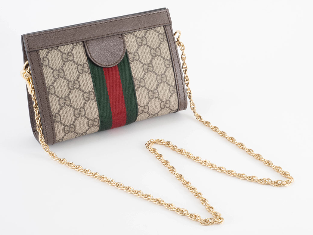 【未使用品】グッチGUCCI オフィディア GGスプリーム ボディーバッグ 茶 GUCCI（グッチ） バッグ 緑 赤 中古 ショルダー レディース 未使用