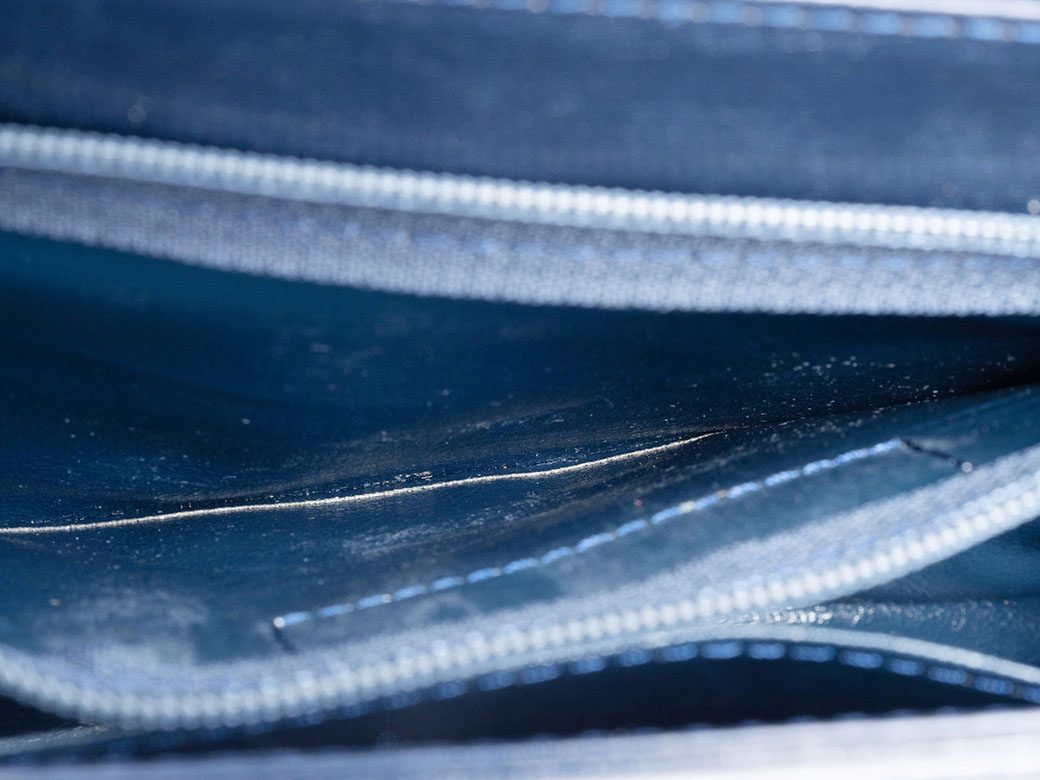 ジバンシー フラップ ハンドバッグ 940-4421-70 レザー ネイビー