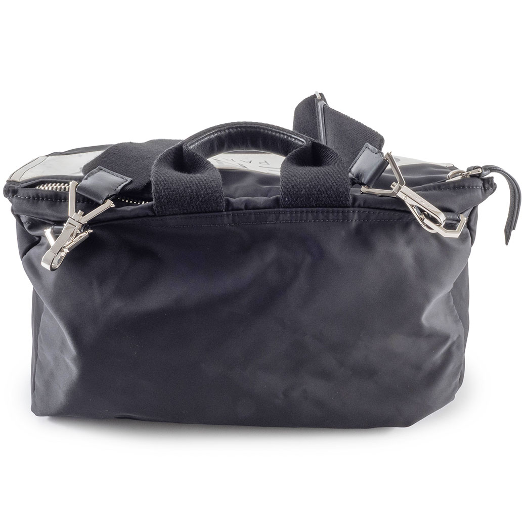 ジバンシー パンドラ ショルダーバッグ ナイロン ブラック メンズ 2WAY