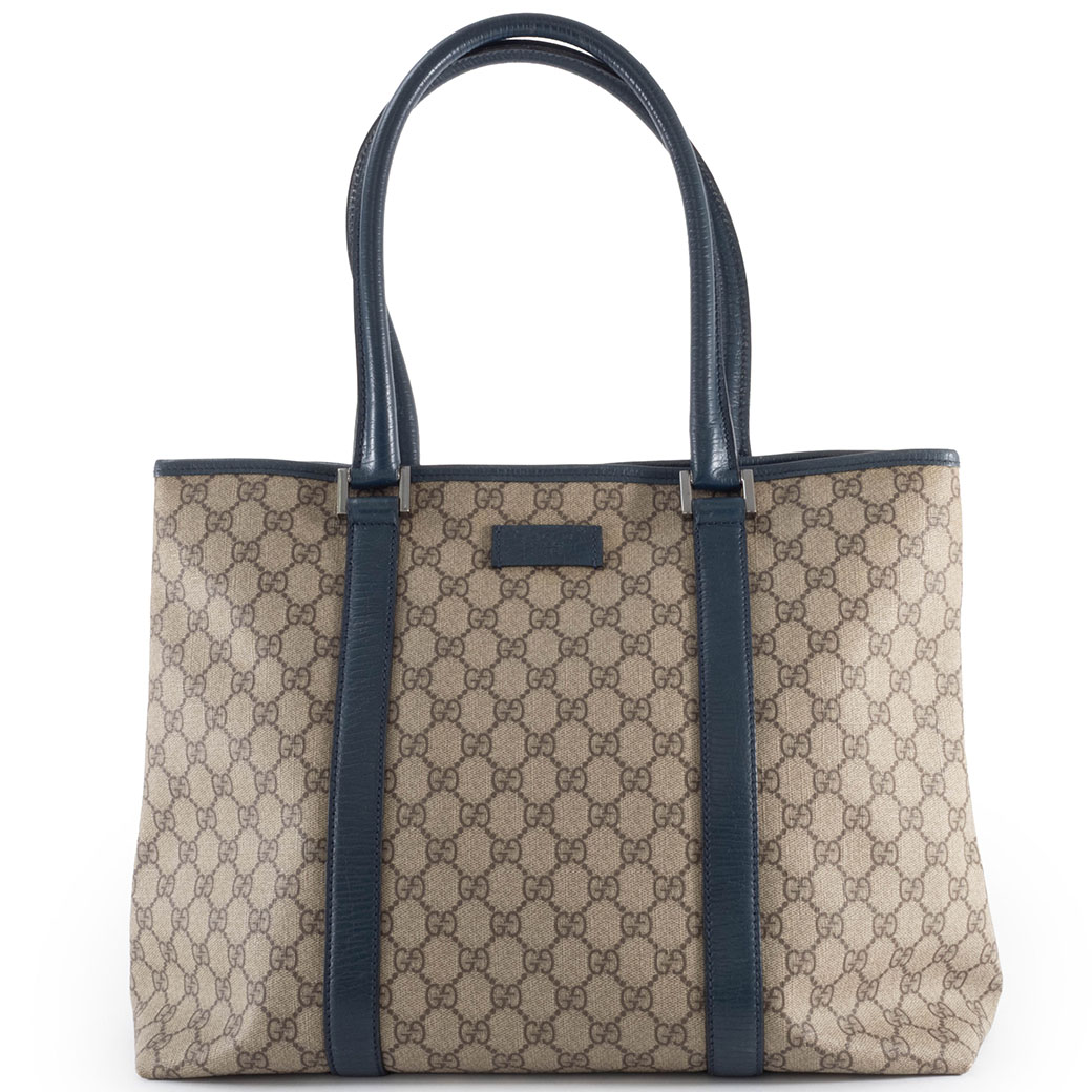 GUCCIトートバッグ 114288 本革 GGスプリーム GUCCI - グッチ GGスプリーム 114288 レザー トート バッグ ショルダー