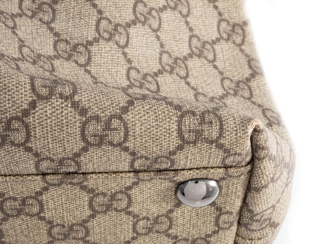 GUCCIトートバッグ 114288 本革 GGスプリーム GUCCI - グッチ GGスプリーム 114288 レザー トート バッグ ショルダー