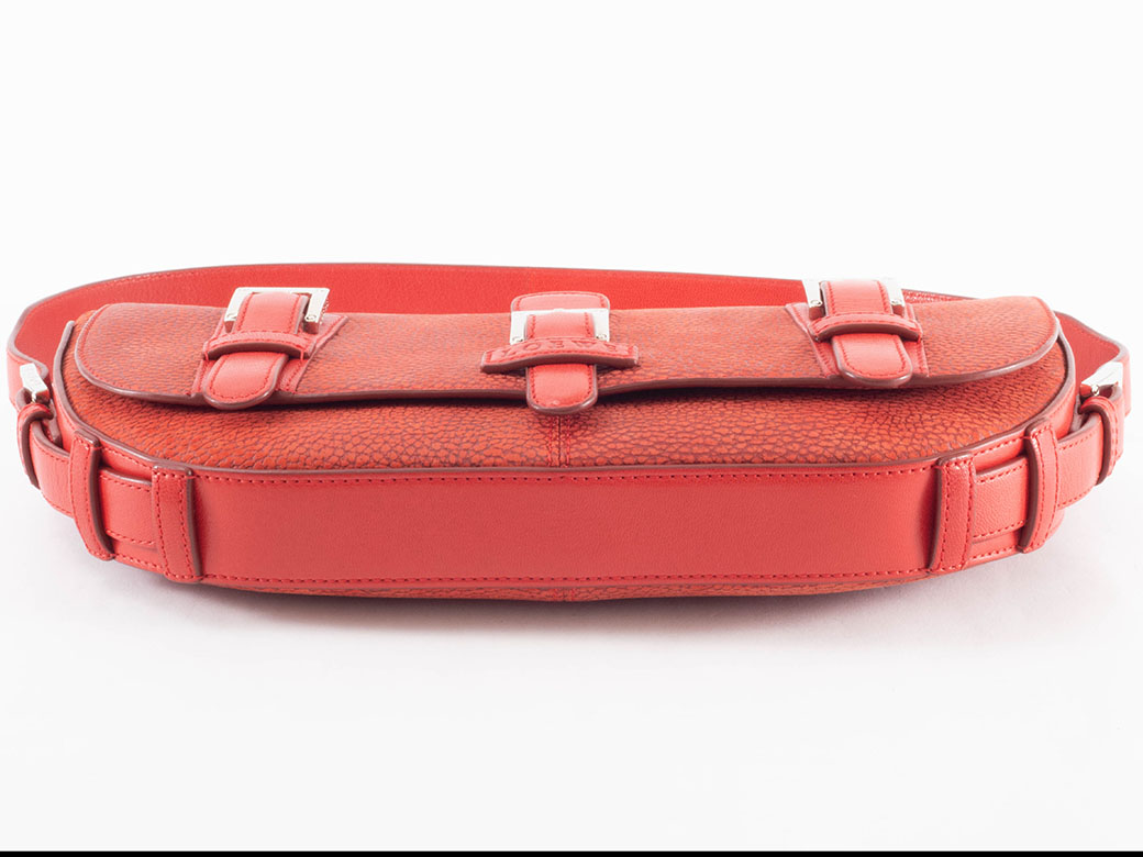 LOEWE（ロエベ） センダ ハンドバッグ レザー レッド レディース ワン