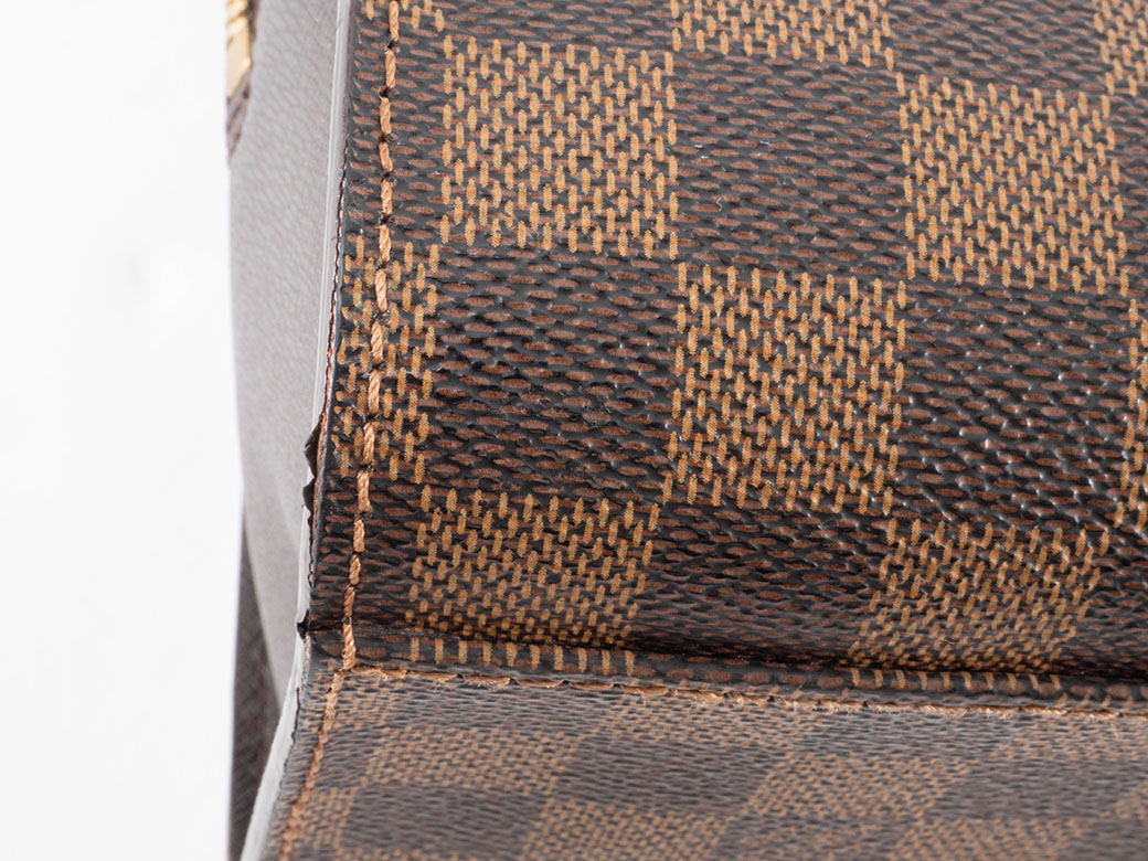 ルイヴィトン LOUIS VUITTON バッグ 中古 ダミエ エベヌ トリアナ ハンドバッグ N51155 小さめ_15