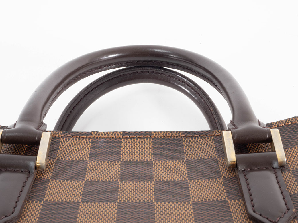 ルイヴィトン LOUIS VUITTON バッグ 中古 ダミエ エベヌ トリアナ ハンドバッグ N51155 小さめ_18