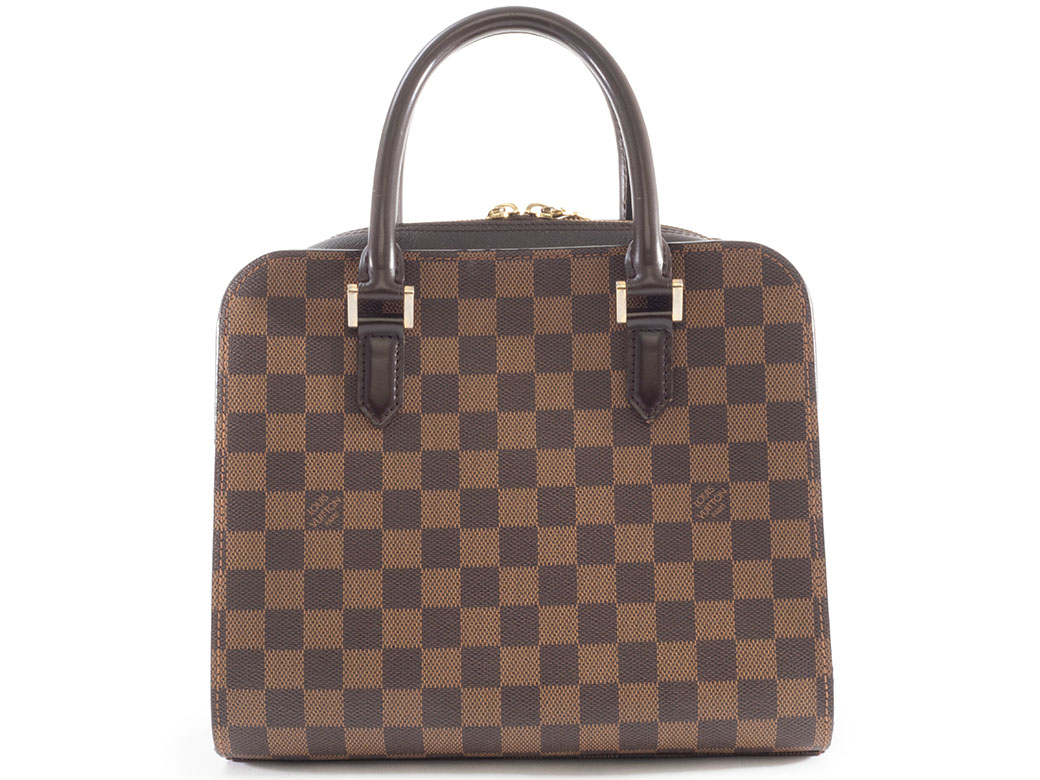ルイヴィトン LOUIS VUITTON バッグ 中古 ダミエ エベヌ トリアナ ハンドバッグ N51155 小さめ_1