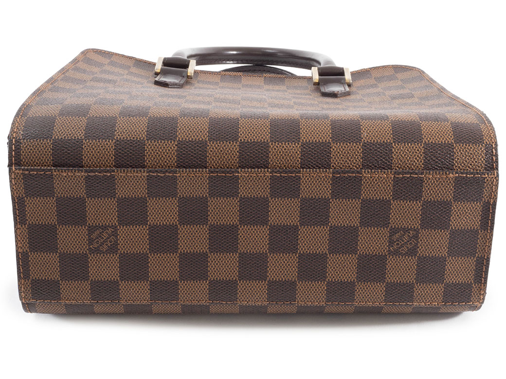 ルイヴィトン LOUIS VUITTON バッグ 中古 ダミエ エベヌ トリアナ ハンドバッグ N51155 小さめ_4