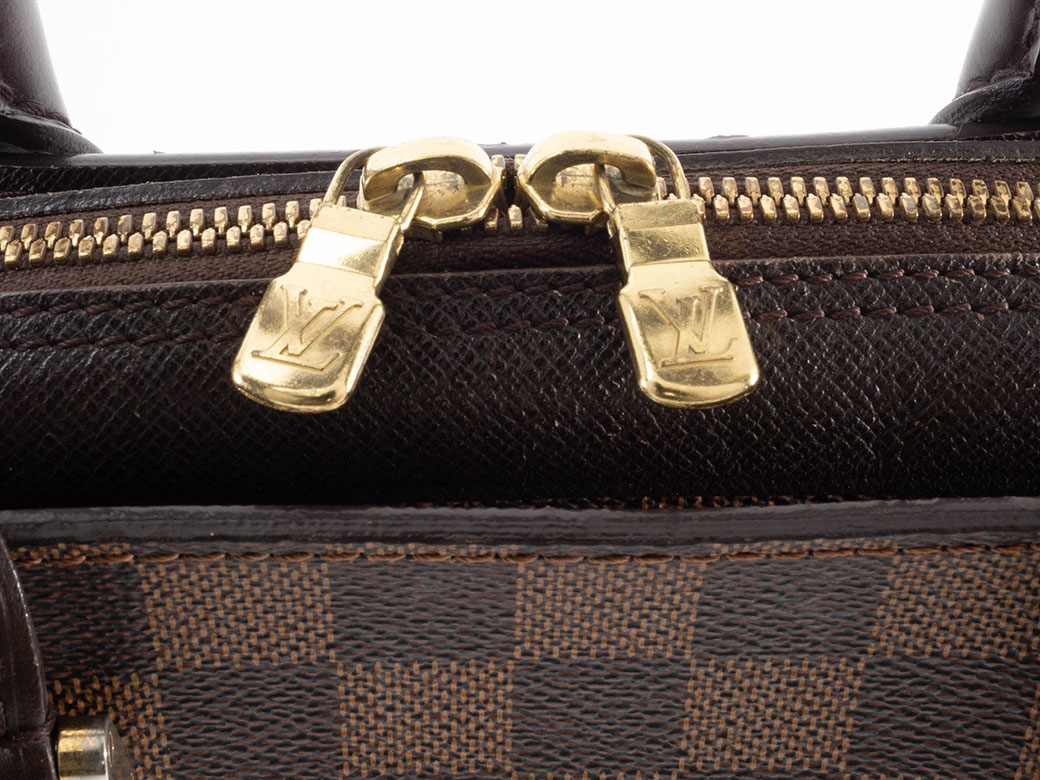 ルイヴィトン LOUIS VUITTON バッグ 中古 ダミエ エベヌ トリアナ ハンドバッグ N51155 小さめ_5