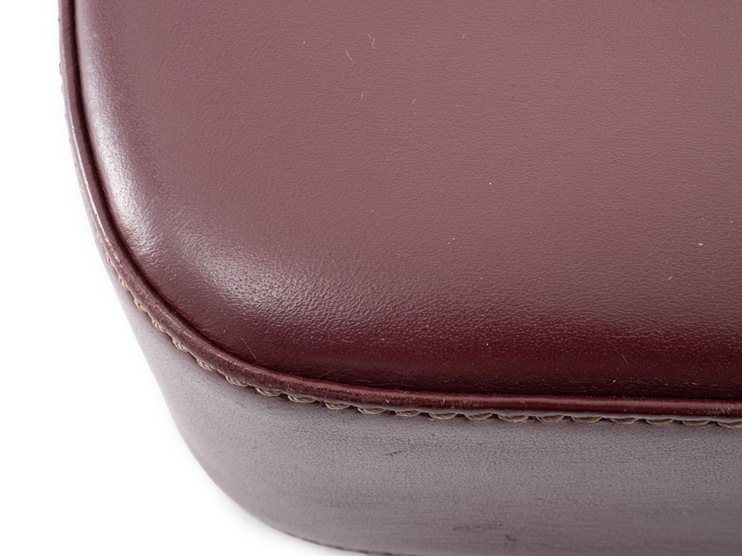 カルティエ マストライン フラップショルダー ショルダーバッグ レザー