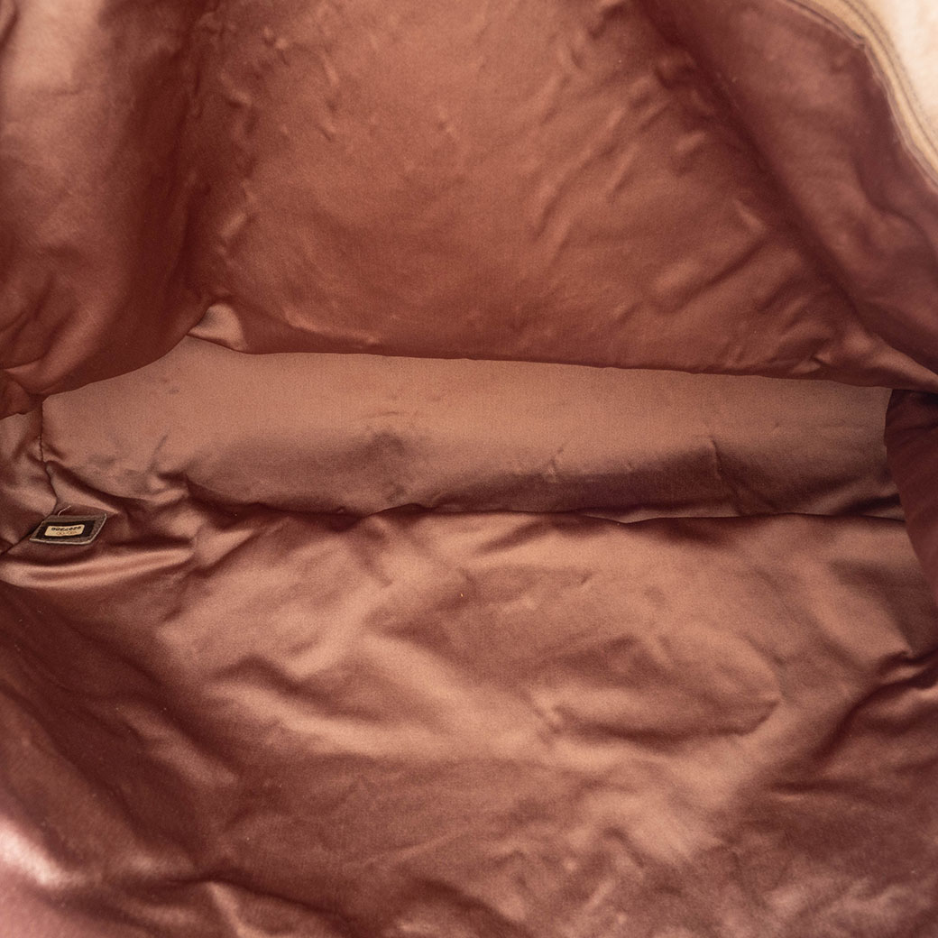 シャネル スエードトートバッグ ベージュ ブラウン レディース A4収納