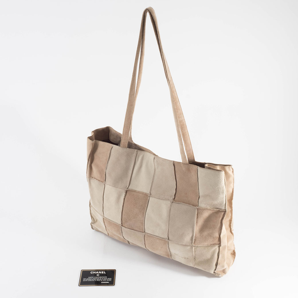 ベージュ【CHANEL】トートバッグ シャネル MM ドーヴィル トートバッグ シャネル キャンバス ベージュ
