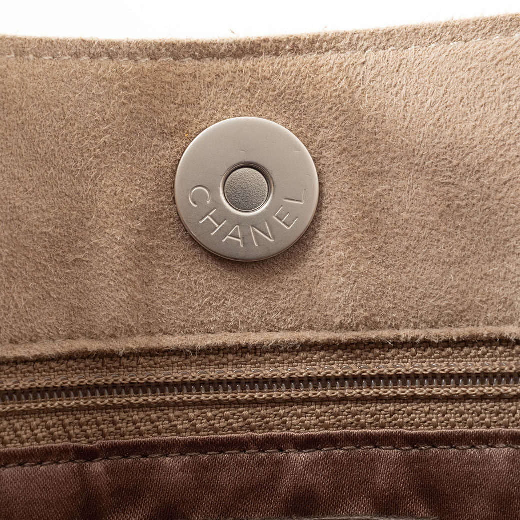 CHANEL（シャネル） スエードトートバッグ ベージュ ブラウン