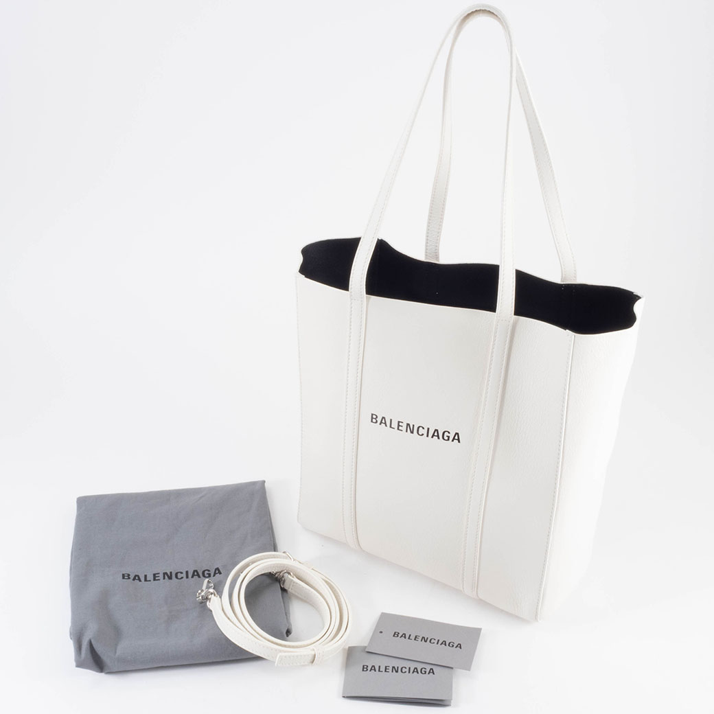 バレンシアガ エブリデイ トートバッグ 551810 レザー ホワイト