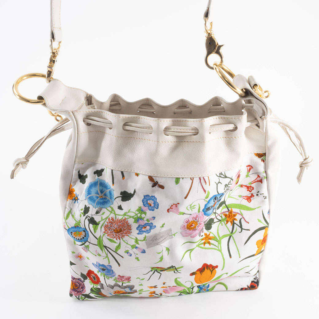 訳あり【希少】GUCCI ショルダーバッグ　フローラ　キャンバス GUCCI（グッチ） バッグ 中古 ショルダー バッグ レディース フローラ