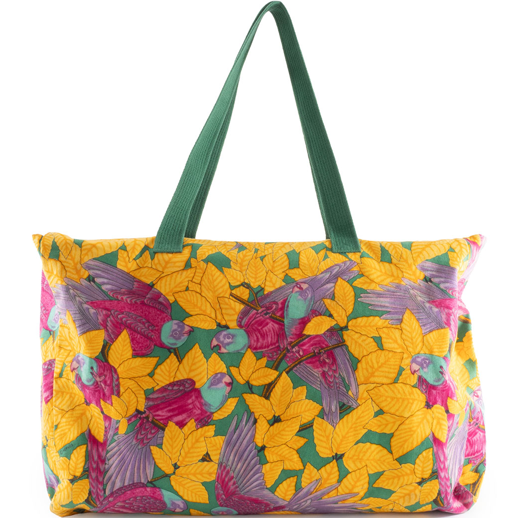 エルメス ヴィンテージ キャンバストート トートバッグ マルチカラー