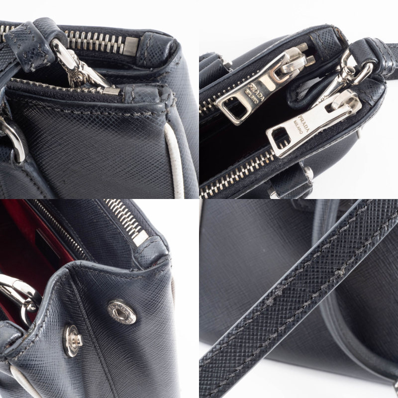 良品 PRADA プラダ ガレリア サフィアーノレザー スモールバッグ 2WAY ショルダーバッグ 1BA896 ライトピンク CIPRIA レディース 古着 中古 USED PRADA/プラダ】 1BA896 ガレリアスモール 2WAY ハンドバッグ