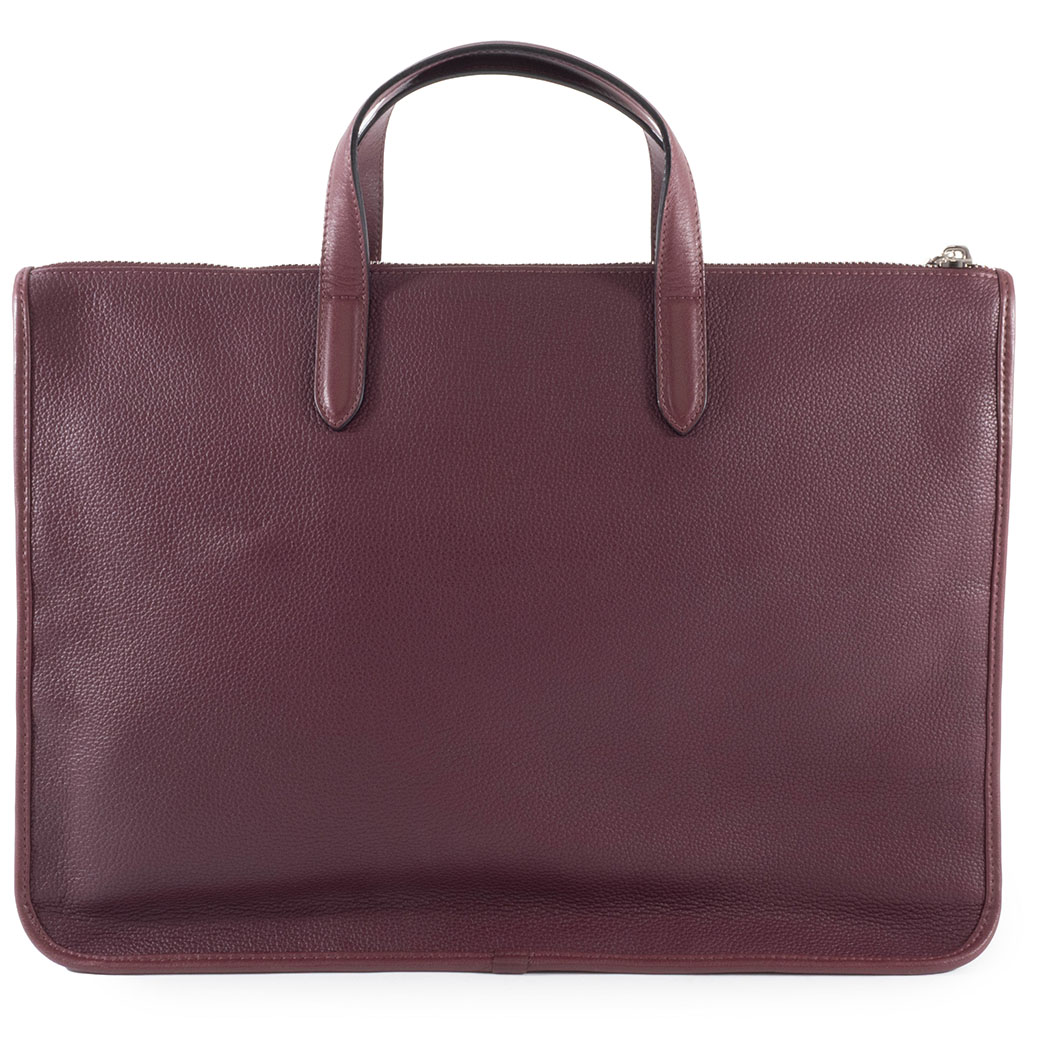 ロエベ トレド アナグラム ブリーフケース ビジネスバッグ レザー