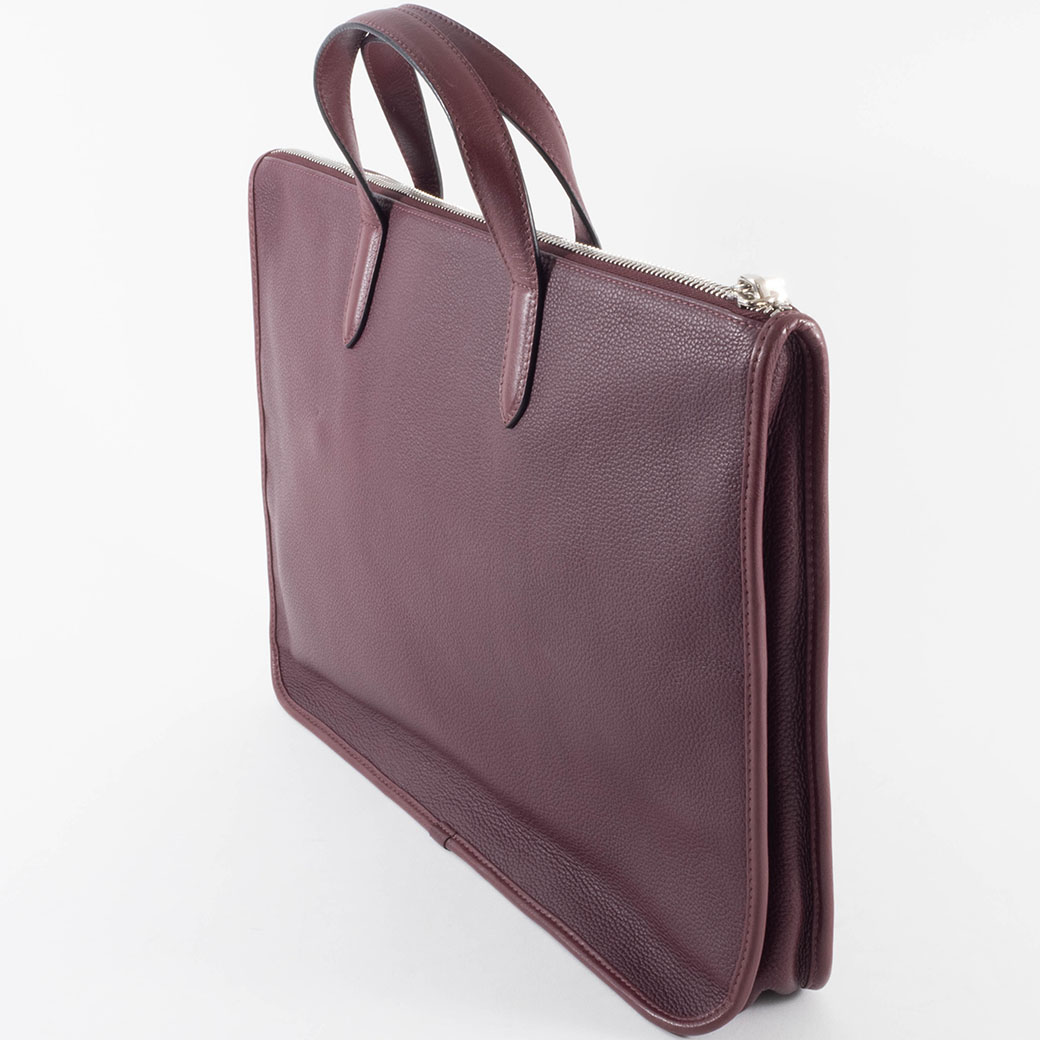 ロエベ トレド アナグラム ブリーフケース ビジネスバッグ レザー