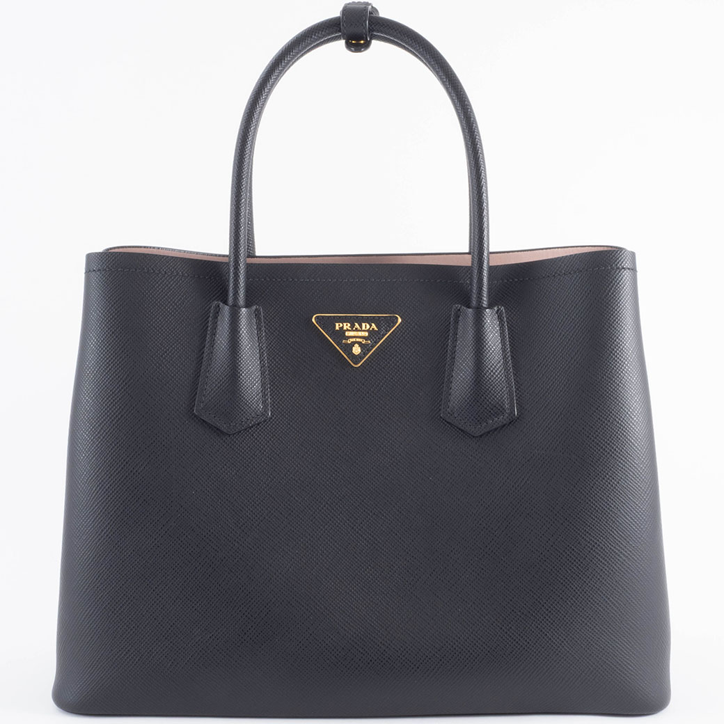 SAFFIANO（PRADA） プラダ バッグ 中古 ダブル サフィアーノ 