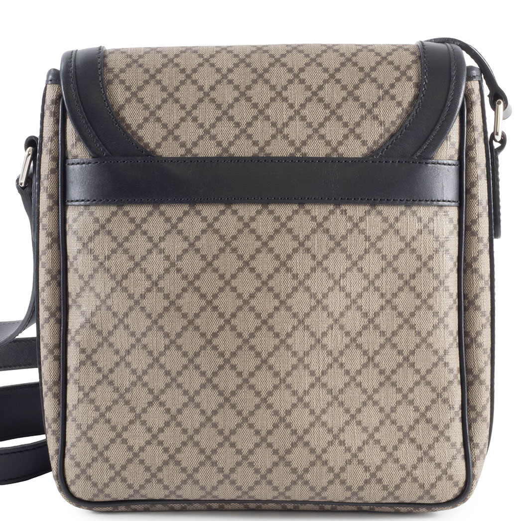 グッチ ディアマンテ ショルダーバッグ 295679 PVCxレザー ベージュx