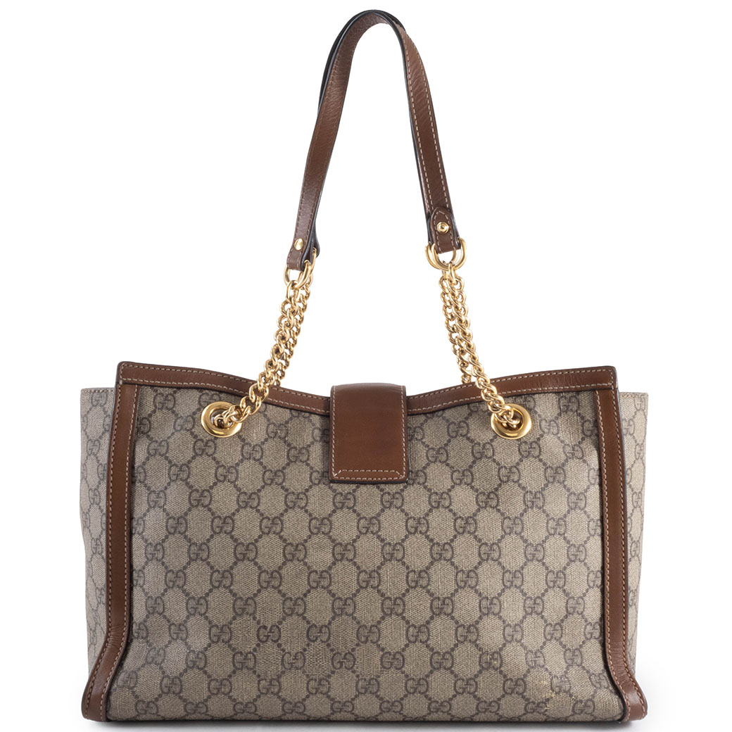 Padlock グッチ バッグ ショルダー 中古 レディース パドロック GG