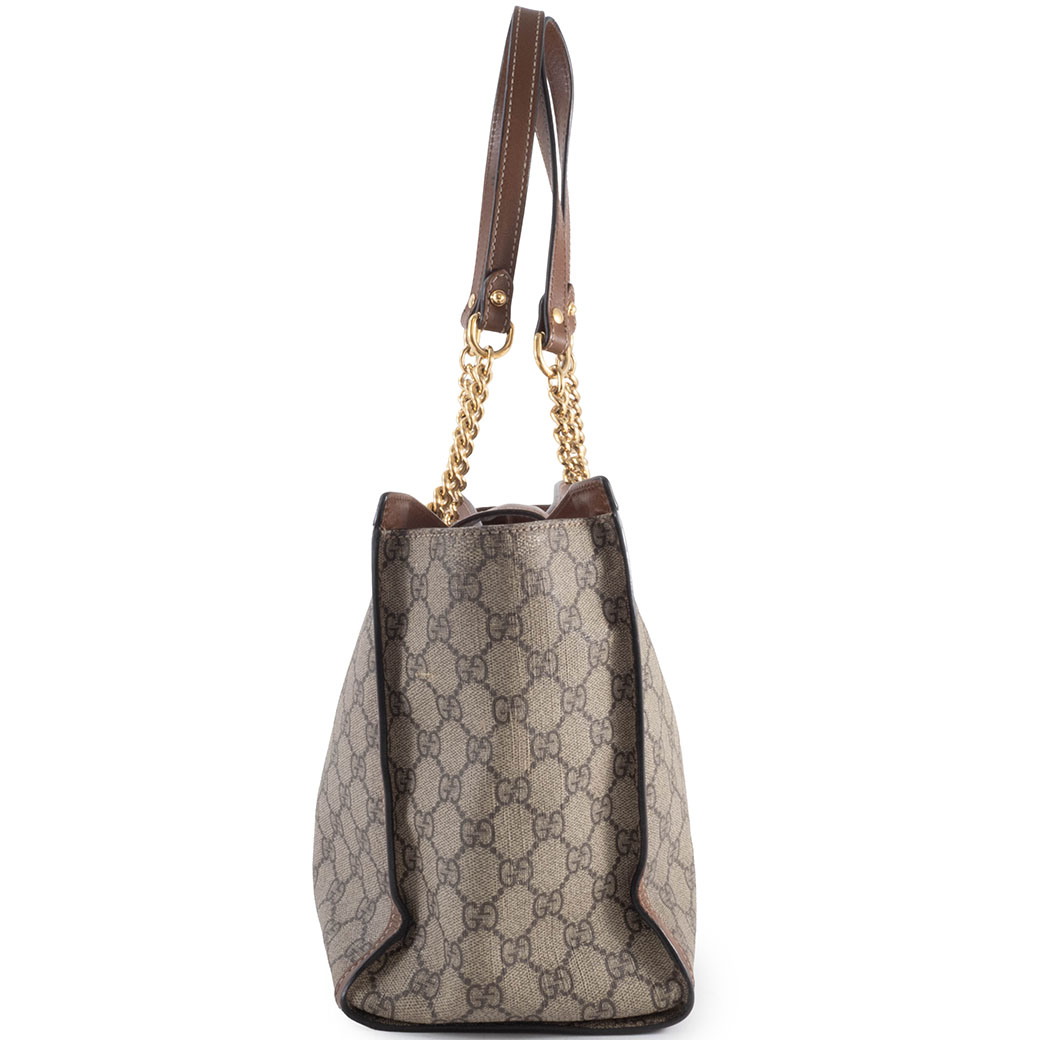 【正規品】GUCCI パドロック GGスプリーム ハンドバッグ バッグ Padlock グッチ バッグ ショルダー 中古 レディース パドロック GG