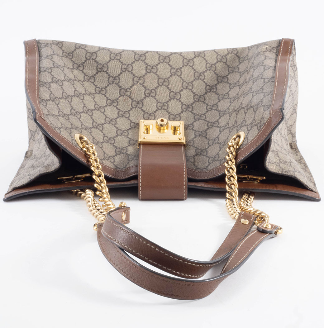 GUCCI グッチ パドロック ベージュ ブラック ゴールド金具 GGスプリームキャンバス /レザー 409487 チェーンショルダーバッグ  レディース 601392 【中古】 楽天市場】グッチ 409487の通販