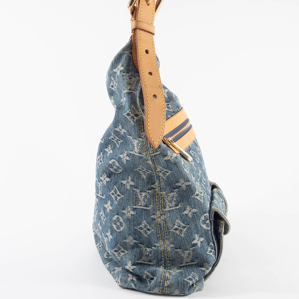 【中古】ヴィトン モノグラム･デニム バギーGM M95048 LOUIS VUITTON】ルイヴィトン『モノグラム デニム バギーGM』M95048