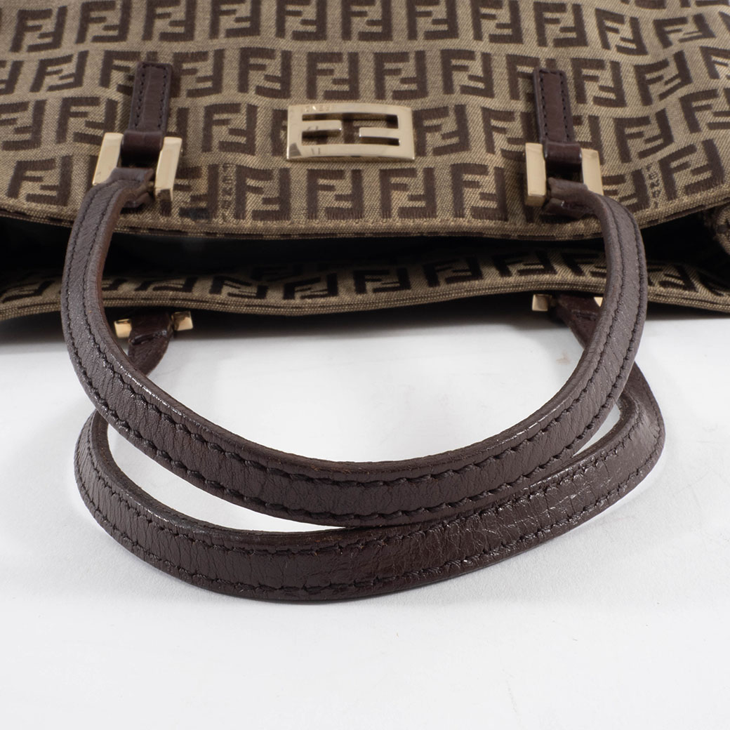 フェンディ FENDI バッグ 中古 ズッキーノ ズッカ ハンドバッグ 8BH132