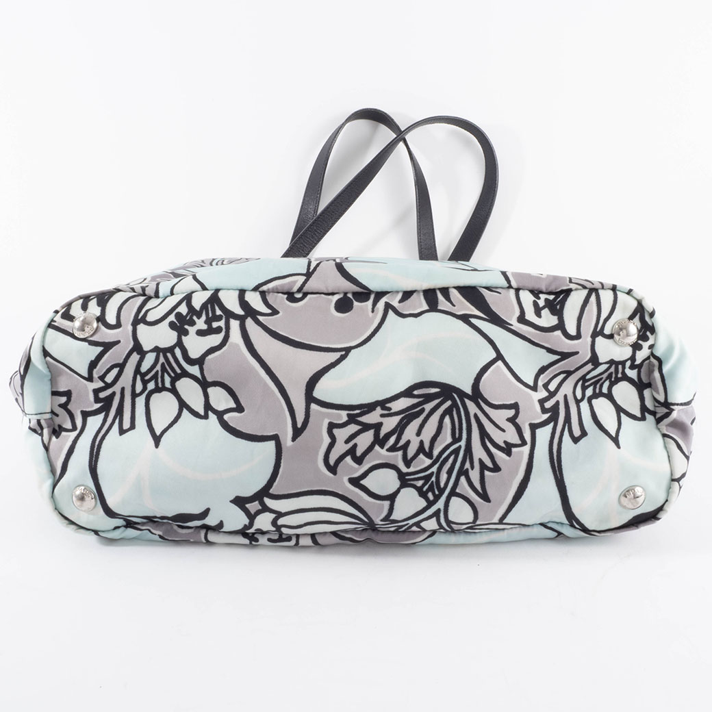 SAFFIANO（PRADA） プラダ バッグ 中古 ナイロン 花柄 トートバッグ