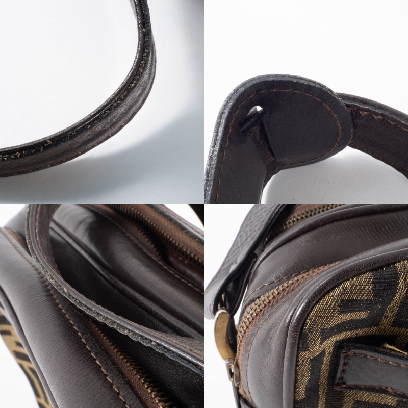 FENDI（フェンディ） バッグ 中古 ズッカ ショルダーバッグ キャンバス