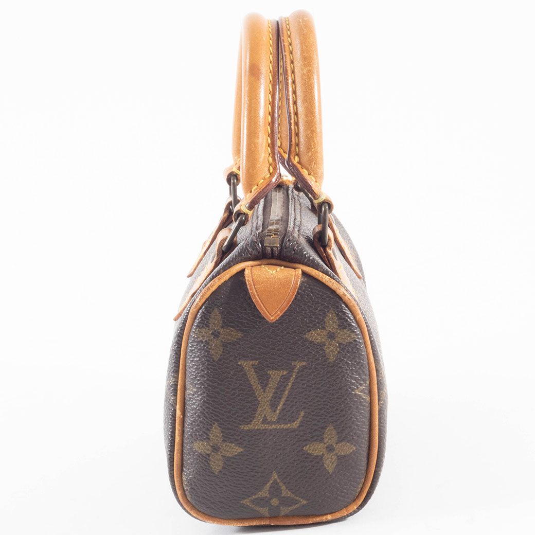 スピーディ ルイヴィトン LOUIS VUITTON バッグ モノグラム 中古 ミニ