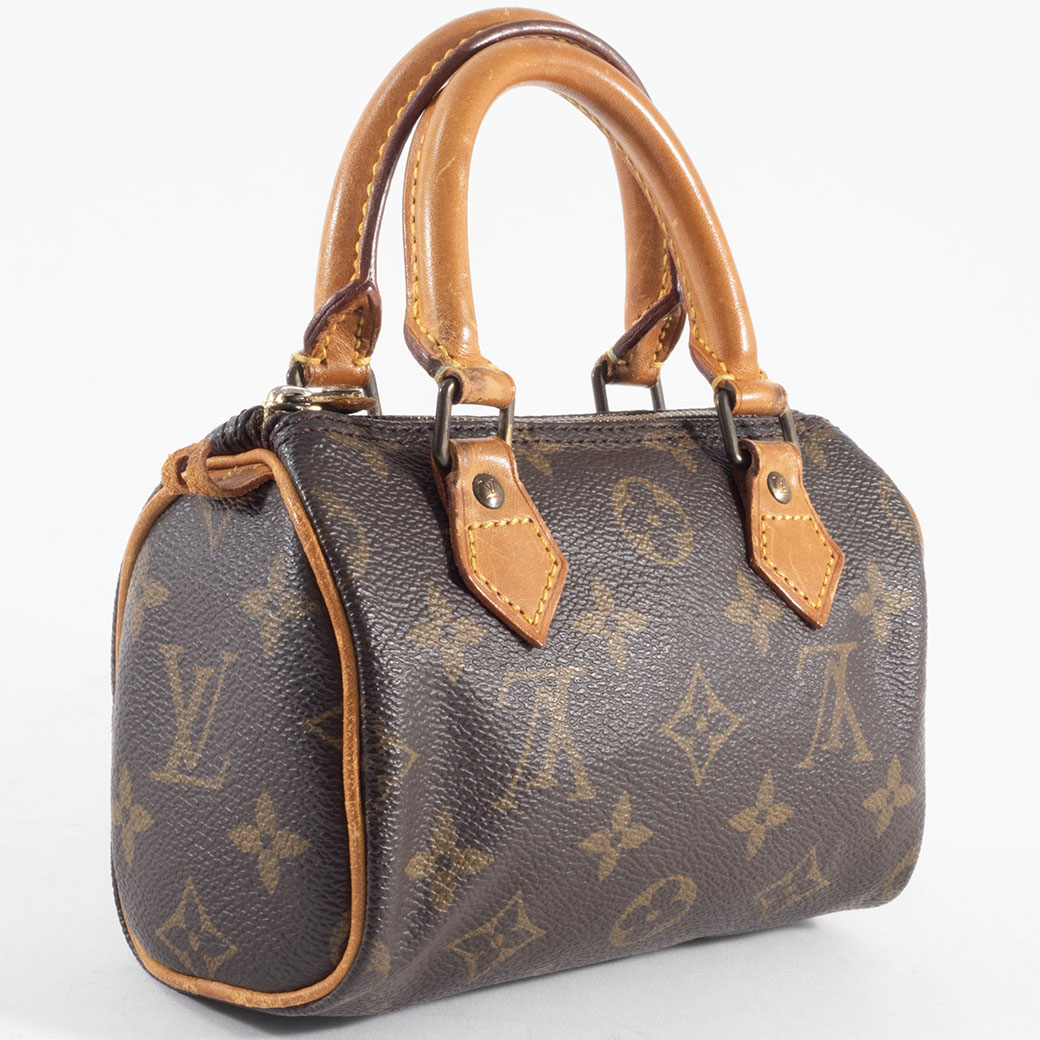 スピーディ ルイヴィトン LOUIS VUITTON バッグ モノグラム 中古 ミニ