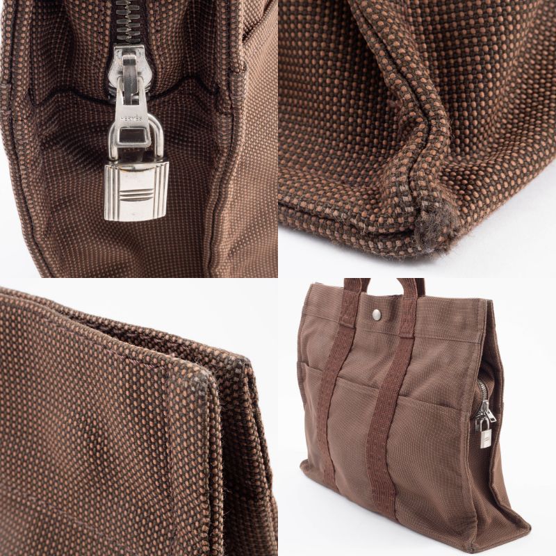 HERMES（エルメス） バッグ エールラインMM トートバッグ キャンバス