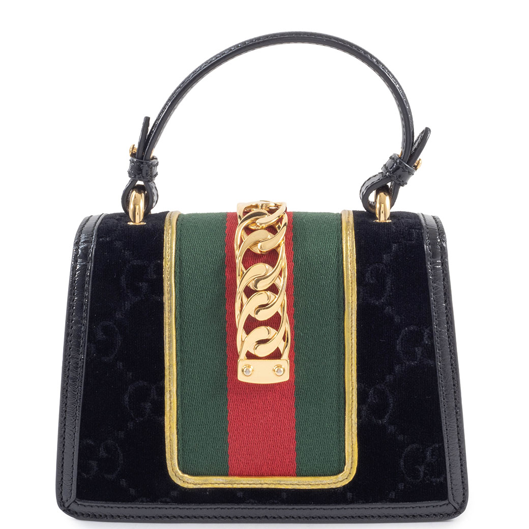 GUCCI（グッチ） バッグ 緑 赤 中古 ショルダー レディース シルヴィ