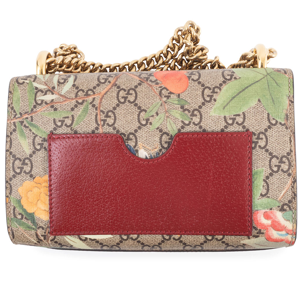 グッチ GUCCI GGスプリーム 409487 レディロック フローラル PVC×レザー チェーンショルダー バッグ ショルダーバッグ レディース 送料無料 【中古】 GG グッチ バッグ 中古 ショルダー ティアン 409487 GGスプリーム