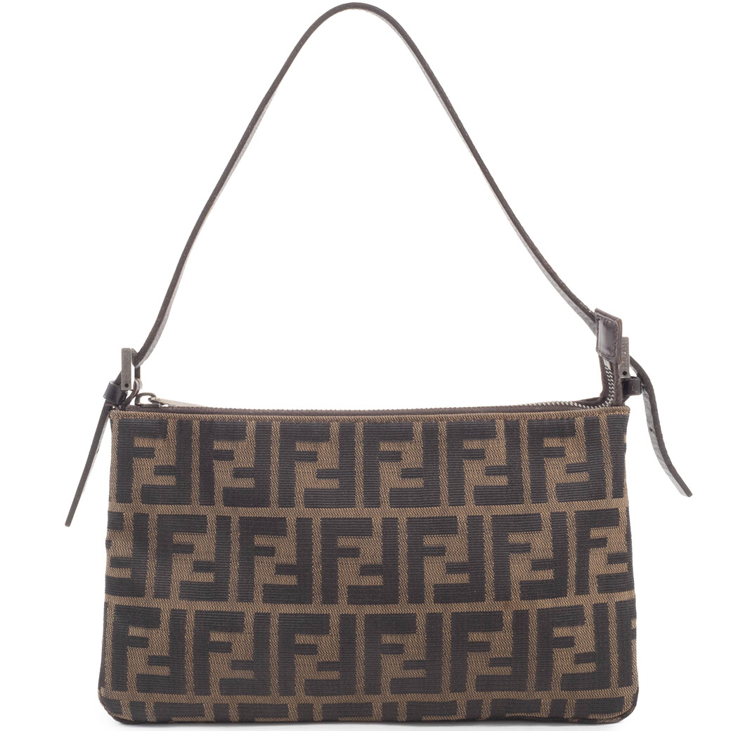FENDI（フェンディ） ズッカ アクセサリーポーチ ショルダーバッグ