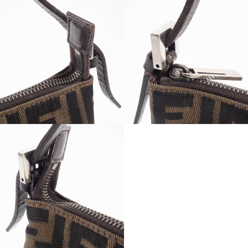 FENDI（フェンディ） ズッカ アクセサリーポーチ ショルダーバッグ
