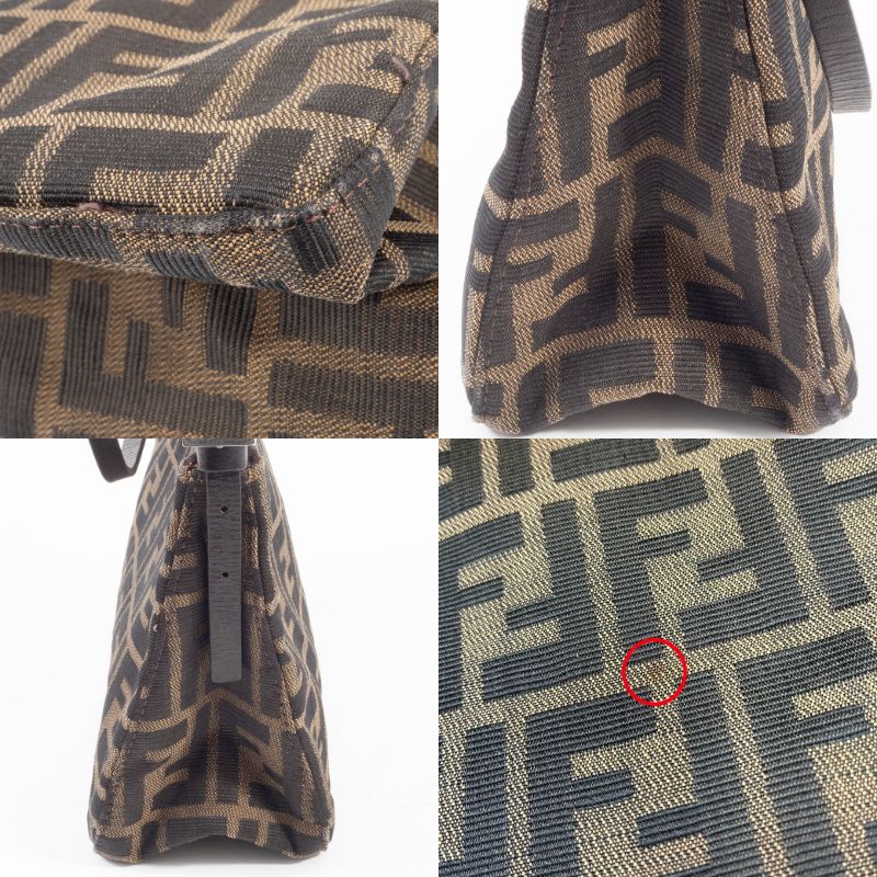 FENDI（フェンディ） ズッカ アクセサリーポーチ ショルダーバッグ