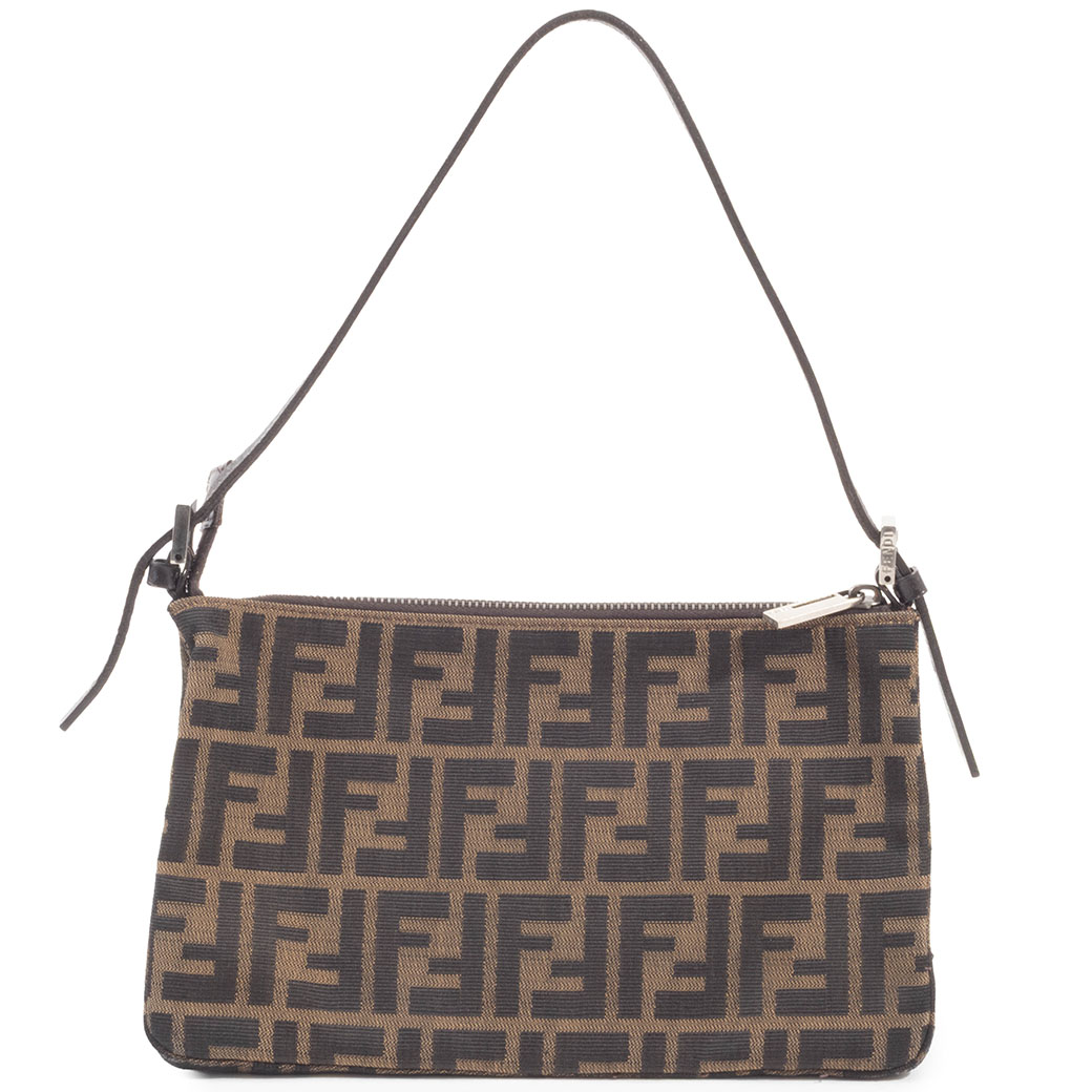 FENDI（フェンディ） ズッカ アクセサリーポーチ ショルダーバッグ