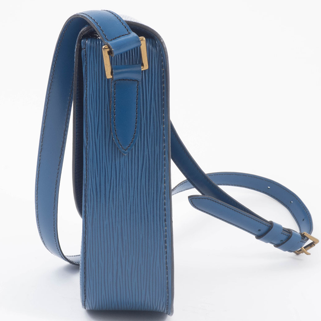 ■ルイ ヴィトン■エピ サンクルー ショルダーバッグ トレドブルー M52195 LOUIS VUITTON（ルイ・ヴィトン） ルイ ヴィトン エピ サンクルー 斜め