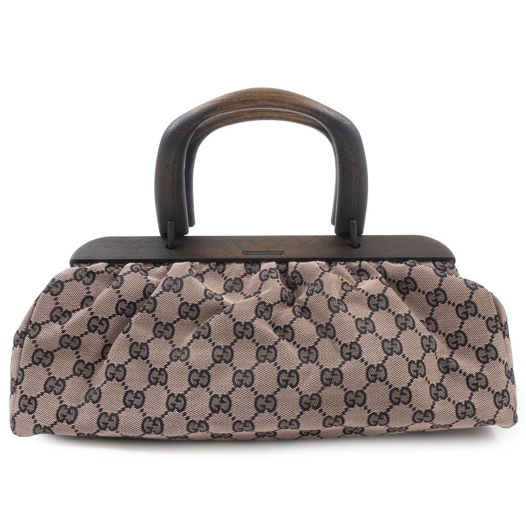 GUCCI GGキャンバス ハンドバッグ GUCCI GGキャンバスミニハンドバッグ | Hedy