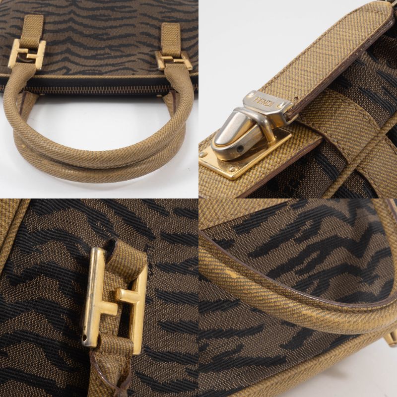 FENDI（フェンディ） バッグ ゼブラ柄 2way ショルダーバッグ