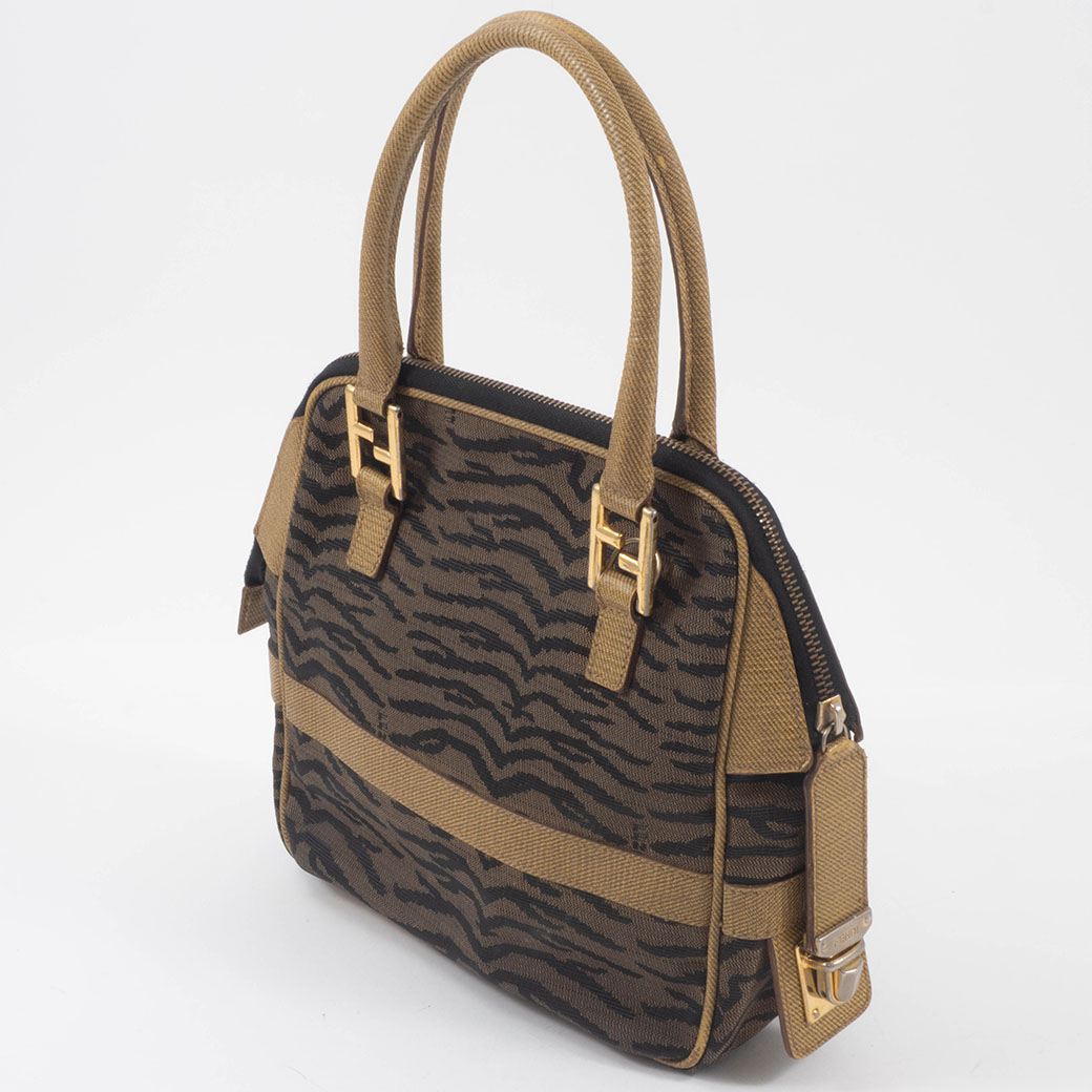FENDI（フェンディ） バッグ ゼブラ柄 2way ショルダーバッグ