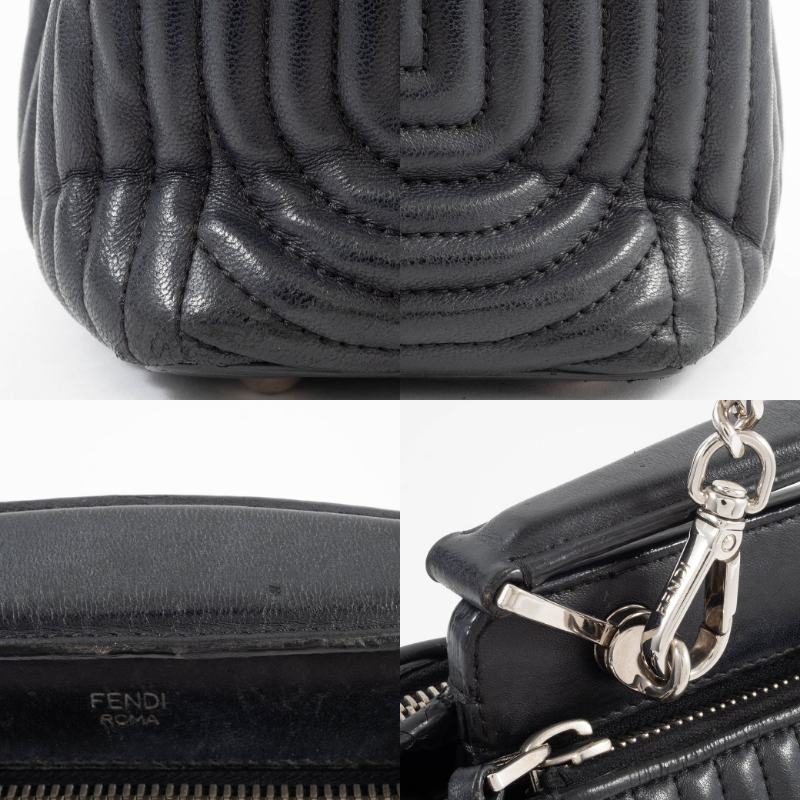 FENDI（フェンディ） バッグ 2way ショルダーバッグ ドットコム レザー 