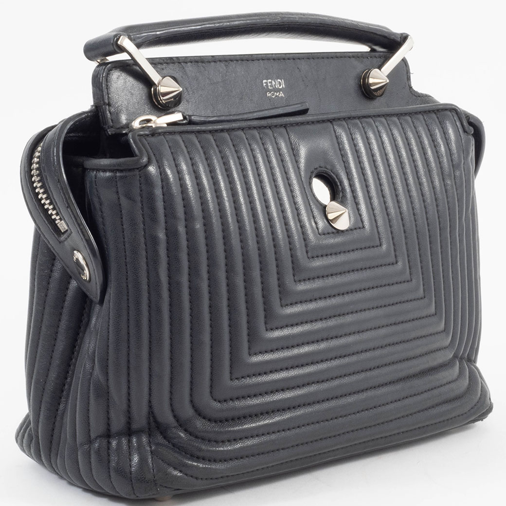 FENDI（フェンディ） バッグ 2way ショルダーバッグ ドットコム レザー 