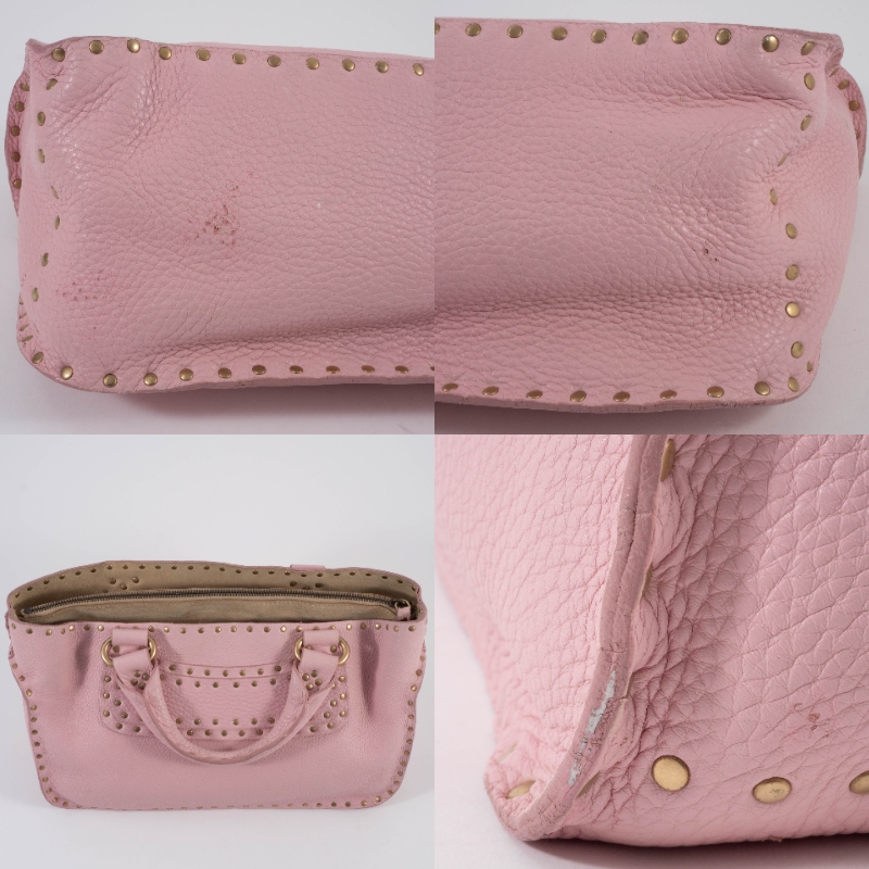 セリーヌ ブギーバッグ ハンドバッグ CE00/34 レザー ピンク