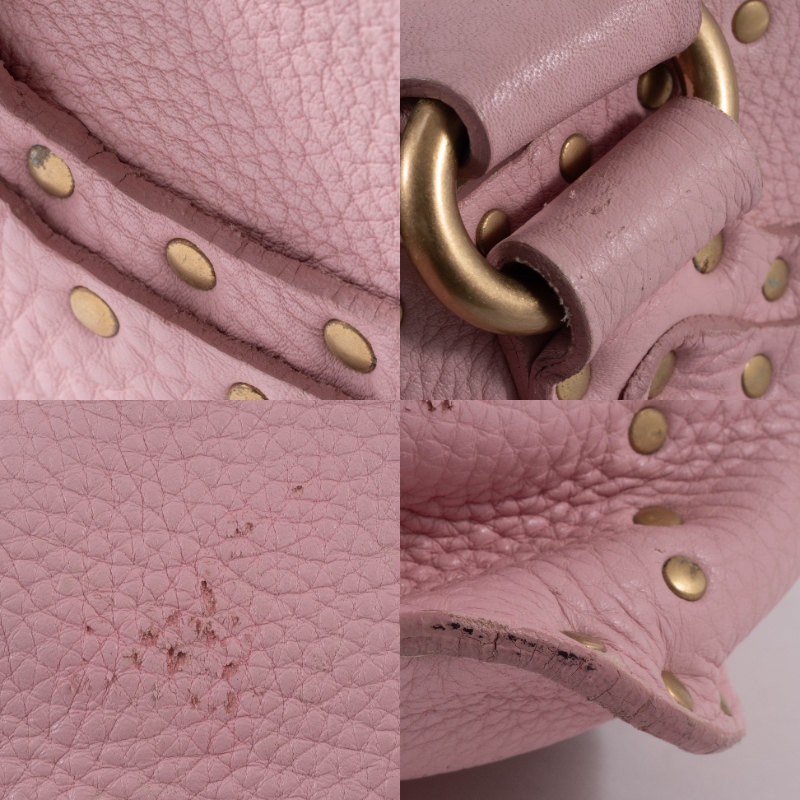 セリーヌ ブギーバッグ ハンドバッグ CE00/34 レザー ピンク